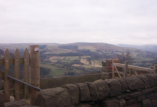 Gates to let people on to the fields, Peak District (2006)