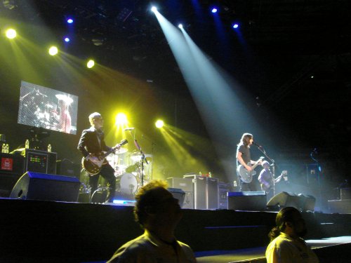 Foo Fighters under the pretty lights. Nottingham (2007)