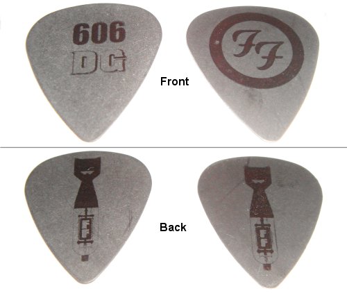 A few guitar plectrums were thrown into the crowd after the show. My brother and the girlfriend were lucky enough to get one each. They're currently going for 80+ each on ebay! But they won't be selling theirs! Nottingham (2007)