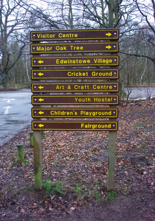 Look at all the wonderful and exciting things you can do, who needs DisneyWorld®, Sherwood Forest (2006)