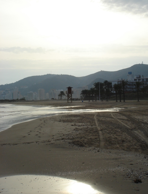 No one about, would be a nice beach in the summer, Spain (2006)
