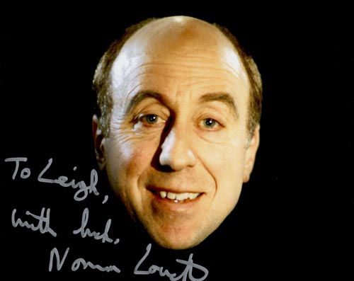 Norman Lovett's autograph