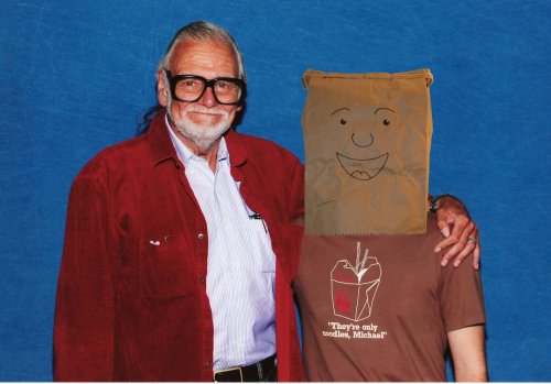 George A. Romero and myself