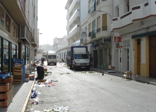 The clean streets of Altea, Spain (2006)