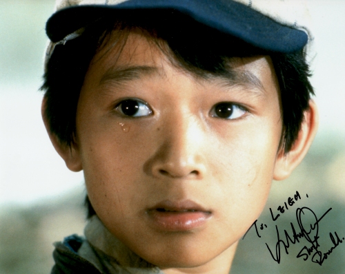 Jonathan Ke Quan's autograph