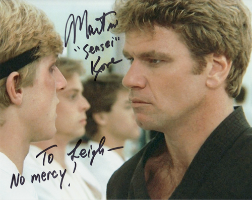 Martin Kove's autograph