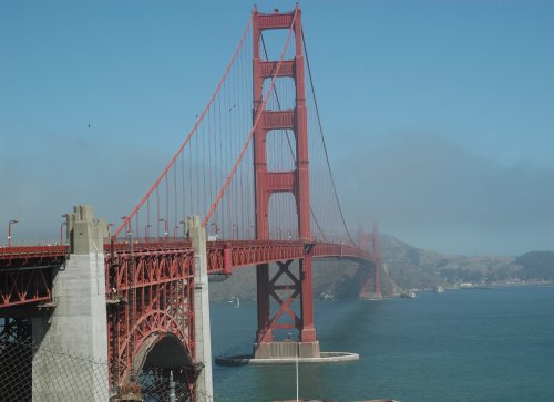 The Golden Gate Bridge. Again! San Francisco (2007)