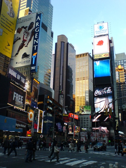 Times Square at dusk, New York (2006)