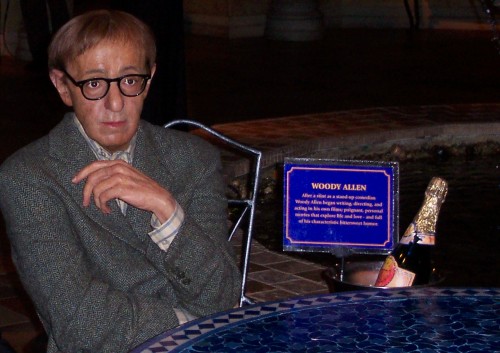 Famous film maker Woody Allen at Madam Tussaud's, New York (2006)