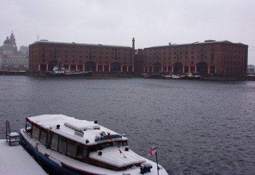 Albert Docks where 'This Morning' with Richard and Judy used to be filmed, Liverpool (2006)